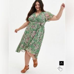 Torrid Floral Dress Size 6